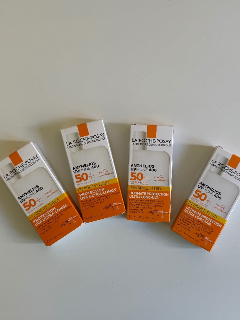 NIB La Roche Posay Anthelios UVmune 400 Invisible Fluid 50+ 50ml